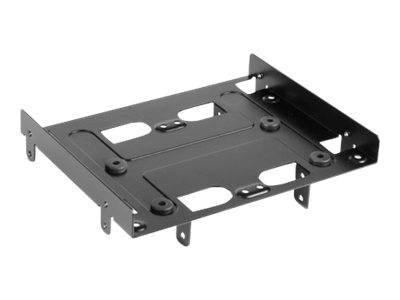 Sharkoon 5.25"" BayExtension - Laufwerksschachtadapter - 5,25"" bis 3,5"" / 2,5"" (13,3 cm bis 8,9/6,4 cm)