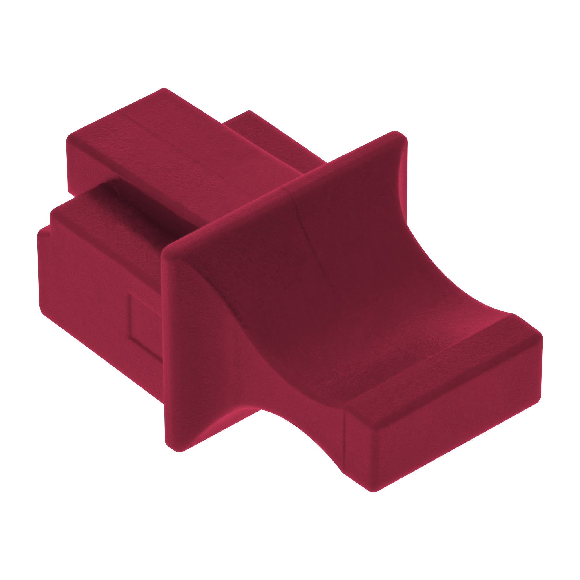 InLine - Schutzumschlag - Dunkelrot (Packung