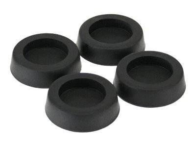 INLINE - Gummi-Füße - für PC Gehäuse - 4er Pack - schwarz