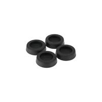 INLINE - Gummi-Füße - für PC Gehäuse - 4er Pack - schwarz