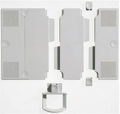 Novus - Tragarm-Erweiterungsplattform - Hellgrau (Packung mit 2)