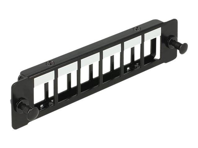 DeLOCK Keystone Halterung 6 Port Panel - Blindabdeckung