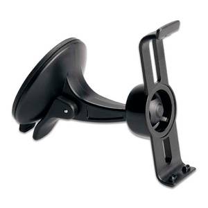 Schwarze Saugnapf-Autotelefonhalterung mit verstellbarer Halterung und Klemmarm.