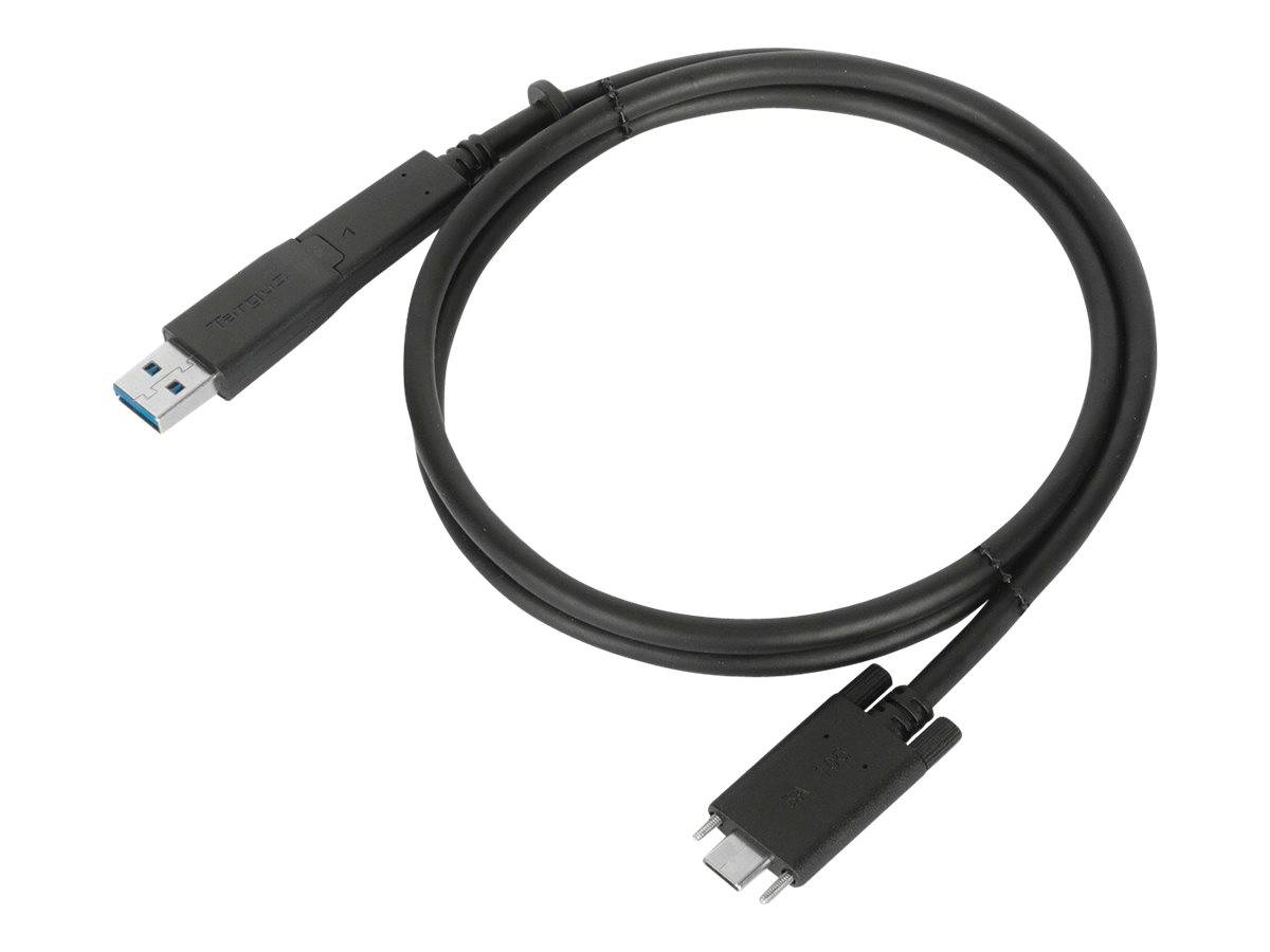 Targus - USB-Kabel-Kit - Daumenschrauben - Schwarz