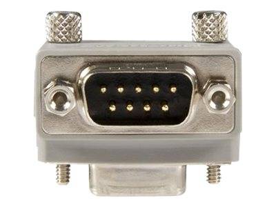 StarTech.com DB9 auf DB9 Seriell Kabeladapter Typ 1 rechts gewinkelt - St/Bu - Serieller Adapter - DB-9 (M)