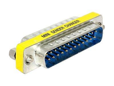 DeLOCK Adapter Sub-D - Serieller / paralleler Gender Changer - DB-25 (M)