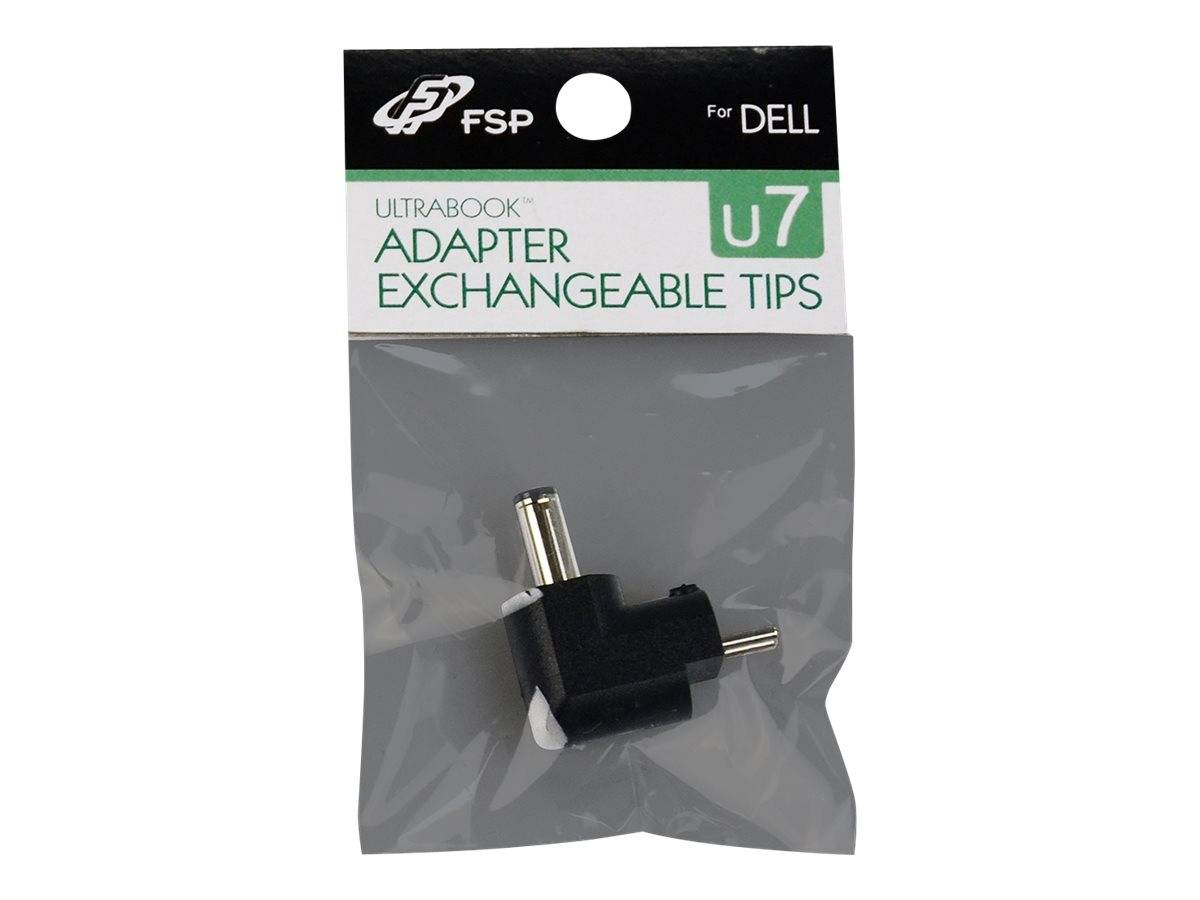 FSP Ultrabook Adapter Exchangeable Tips U7 - Adapter für Power Connector - Gleichstromstecker 4,5 x 0,6 mm (M)