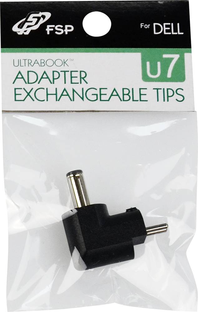 FSP Ultrabook Adapter Exchangeable Tips U7 - Adapter für Power Connector - Gleichstromstecker 4,5 x 0,6 mm (M)