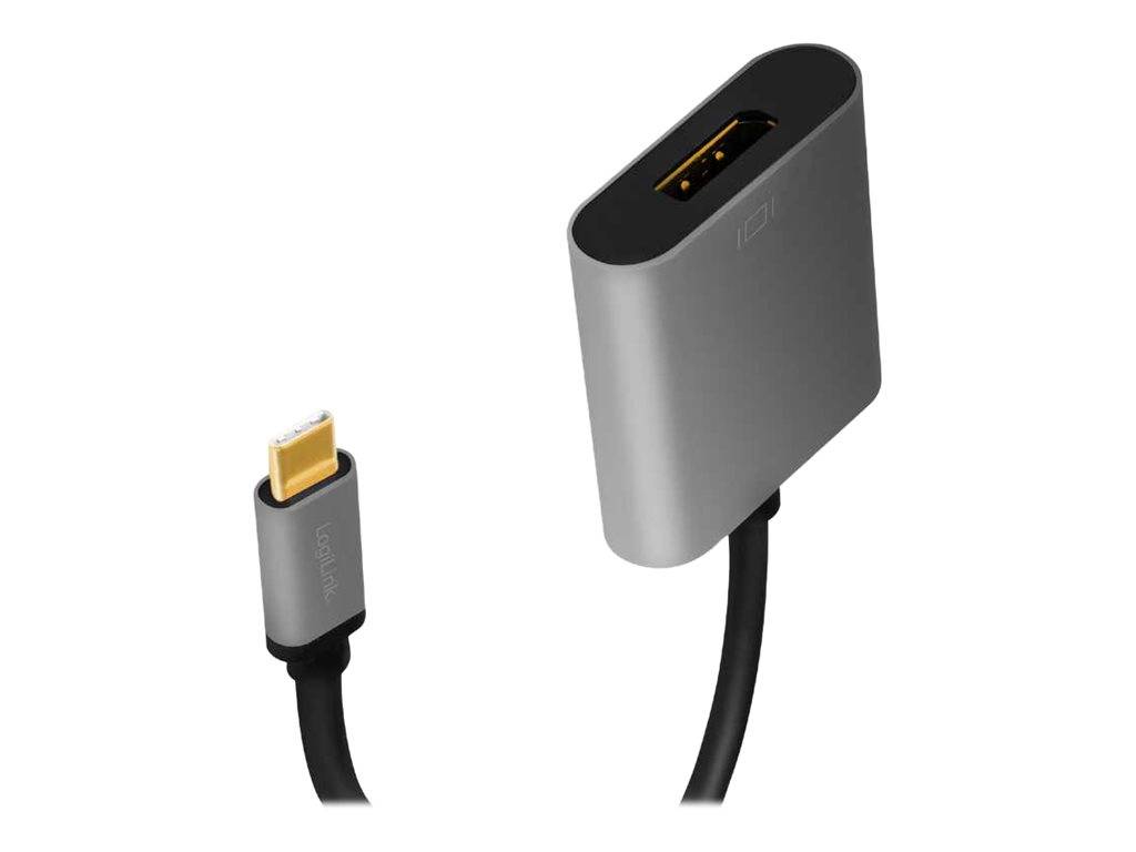 LogiLink - Videoadapter - USB-C (M) bis DisplayPort (W)