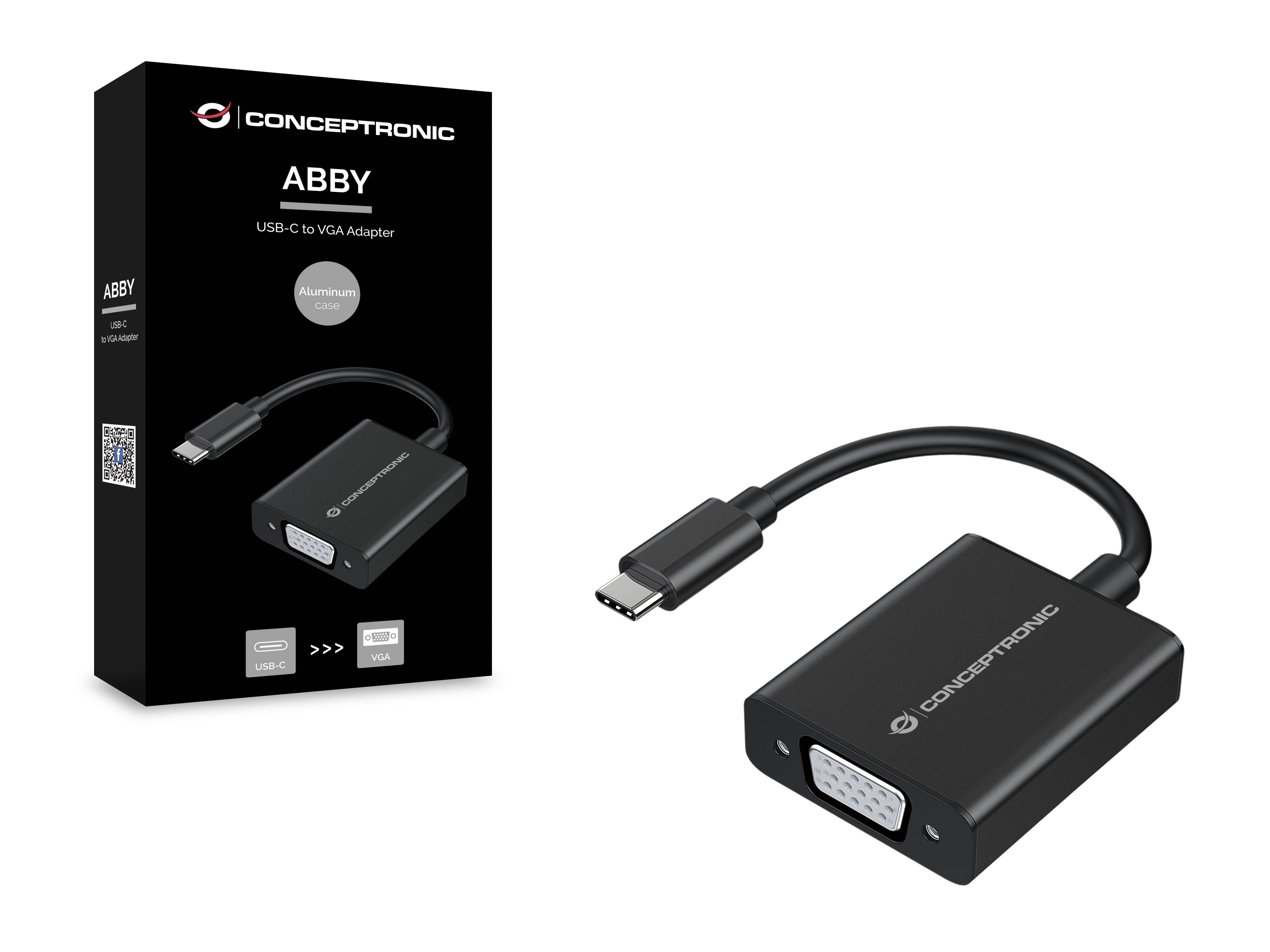 Conceptronic ABBY - Videoadapter - 24 pin USB-C (M)