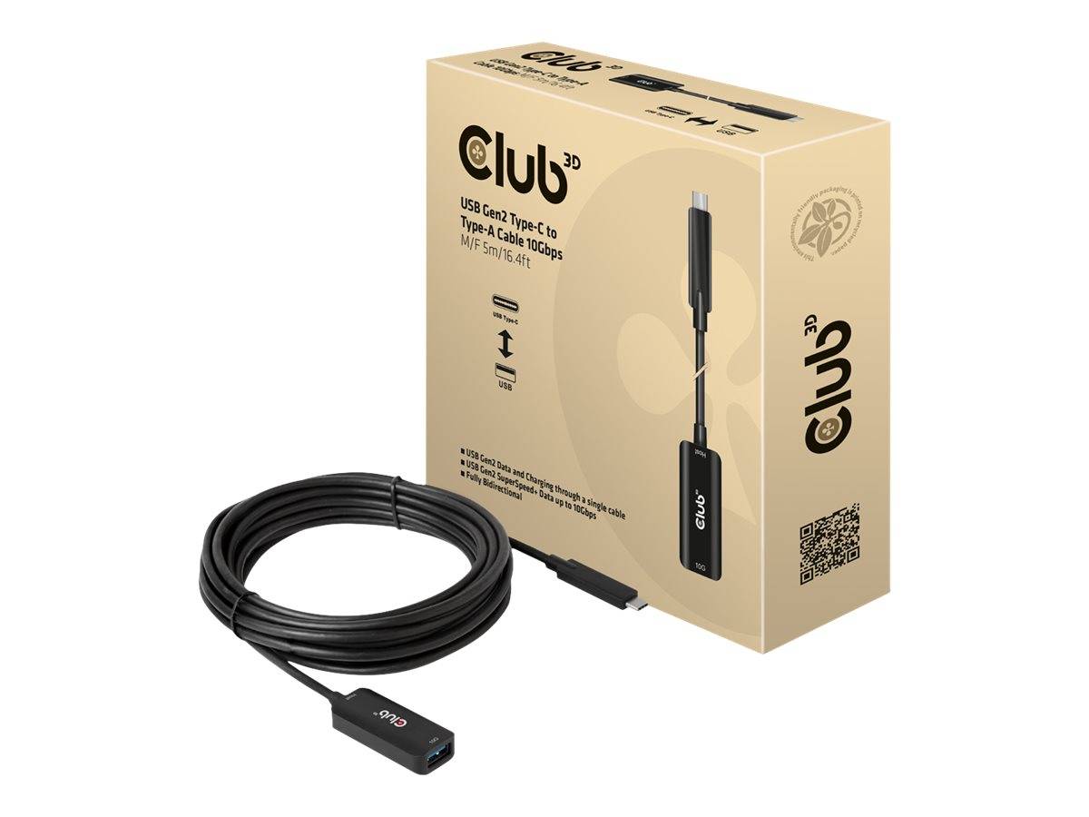 Club 3D - USB-Verlängerungskabel - 24 pin USB-C (M)