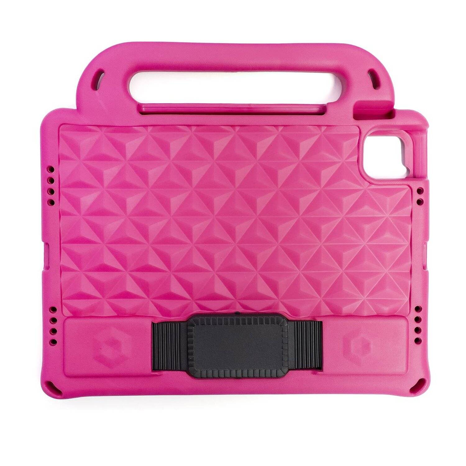 Diamond Tablet Case Armored Schutzhülle mit Stifthalter Gurt Standfunktion Samsung Galaxy Tab A7 Lite (T220/T225) Rosa