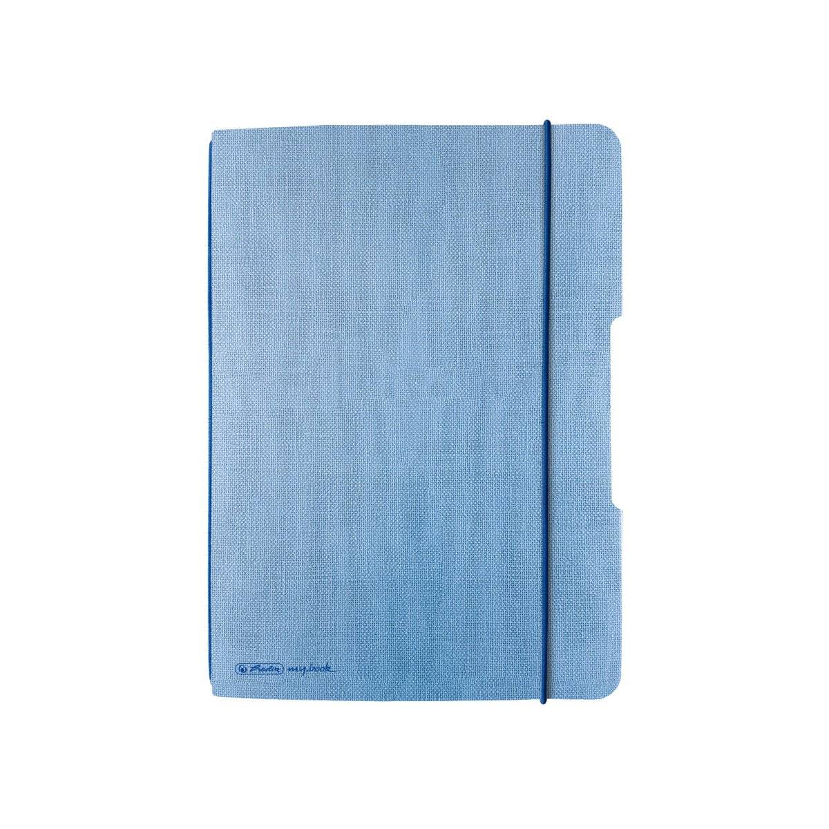 Herlitz 50033713, Einfarbig, Blau, A5, 40 Blätter, Erwachsener