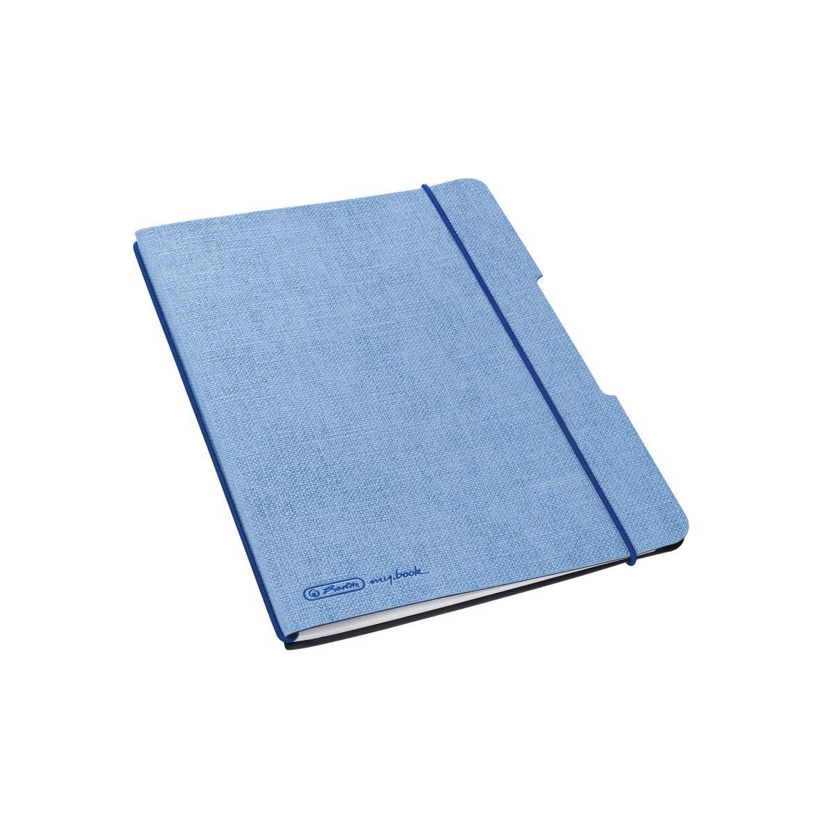 Herlitz 50033713, Einfarbig, Blau, A5, 40 Blätter, Erwachsener