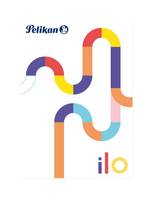 Pelikan ilo, Abbildung, Mehrfarben, A6, 32 Blätter, Punktgitter-Papier, Universal