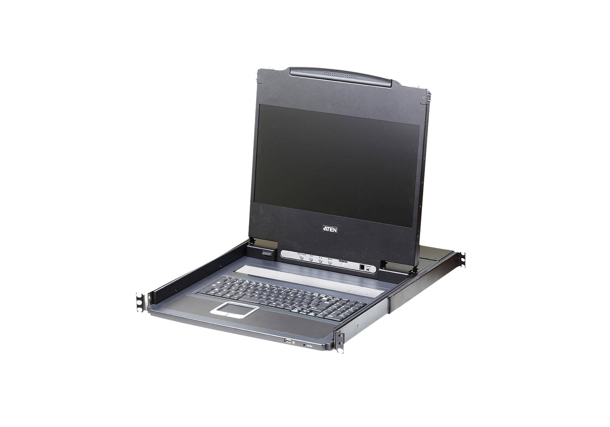 Aten CL6700MW, 43,9 cm (17.3 Zoll), 1920 x 1080 Pixel, 250 cd/m², 140°, 120°, 0,1989 x 0,1989 mm