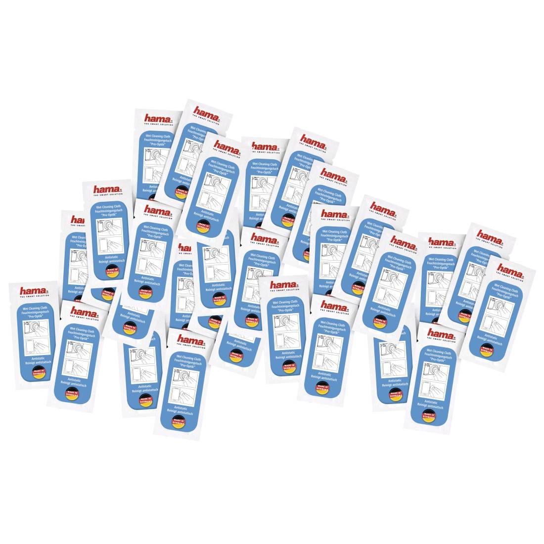 Hama Pro-Optik, Mikrofaser, Papier, Grau, 120 mm, 140 mm, 1 Stück(e)