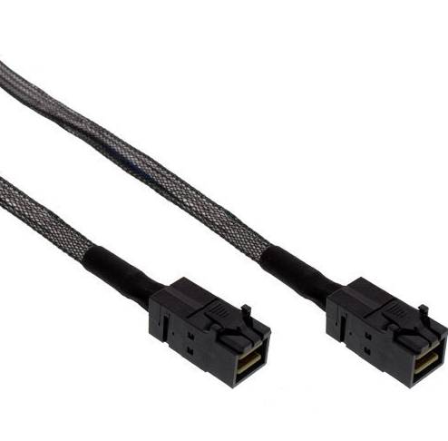 INLINE - Mini-SAS HD Kabel - SFF-8643 zu SFF-8643 - mit Sideband - 1m