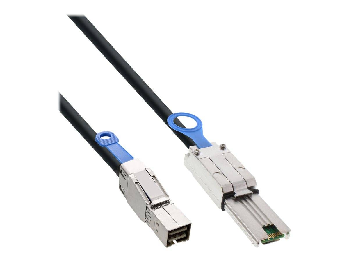 INLINE - externes Mini SAS HD Kabel - SFF-8644 zu SFF-8088 - 6Gb/s - 1m