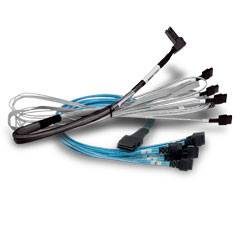 BROCADE - Broadcom - Internes SAS-Kabel - 1x8 Slim SAS (SFF-8654)