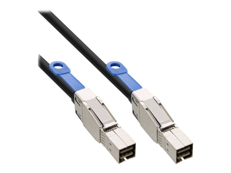 INLINE - externes Mini SAS HD Kabel - SFF-8644 zu SFF-8644 - 12Gb/s - 0,5m