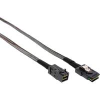 INLINE - Mini-SAS HD Kabel - SFF-8643 zu SFF-8087 - mit Sideband - 0,5m