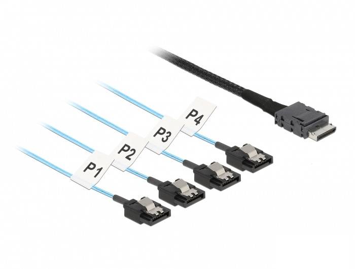 Delock OCuLink - Internes SAS-Kabel - SAS 12Gbit/s - OCuLink (SFF-8611)