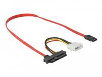 Delock - SATA- / SAS-Kabel - SAS 12Gbit/s - interne Stromversorgung, 4-polig, interne SAS, 29-polig (SFF-8482)