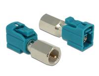 DeLOCK - RF-Adapter - FME (S) bis FAKRA Z-Anschluss (W)