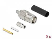 Delock - Antennenanschluss - TNC (M) quetschen