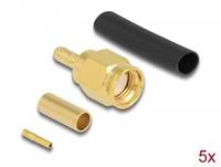 Delock - Antennenanschluss - RP-SMA (M) quetschen