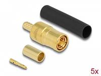 Delock - Antennenanschluss - SMB (M) quetschen