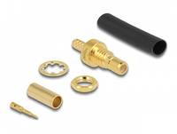 Delock - RF-Anschluss - SMB weiblich Bulkhead - Koax (Packung mit 5)