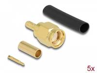 Delock - Antennenanschluss - SMA (M) quetschen