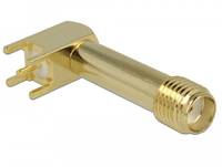 DeLOCK 65845, SMA, SMA, Gold, 0 - 6000 MHz, 50 Ohm, 500 V