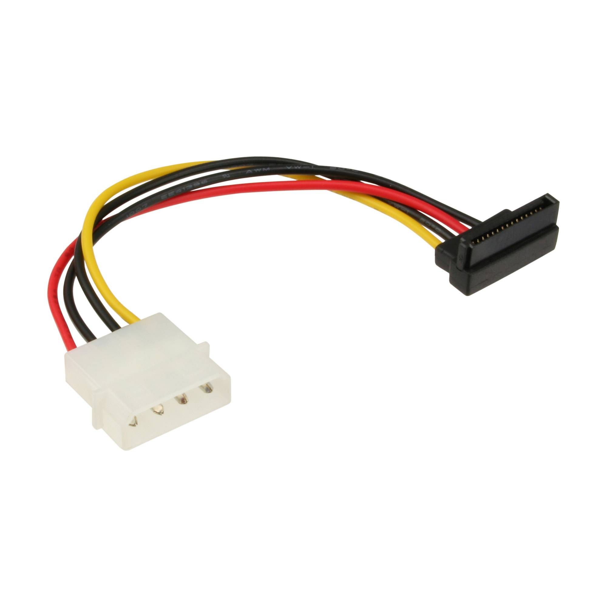 INLINE - SATA Stromadap.-kab. - 1x 13,34cm (5,25"") BU/15pol SATA ST - unten abgew.