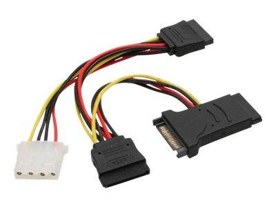 InLine - Netz-Splitter - SATA-Stromstecker (M)