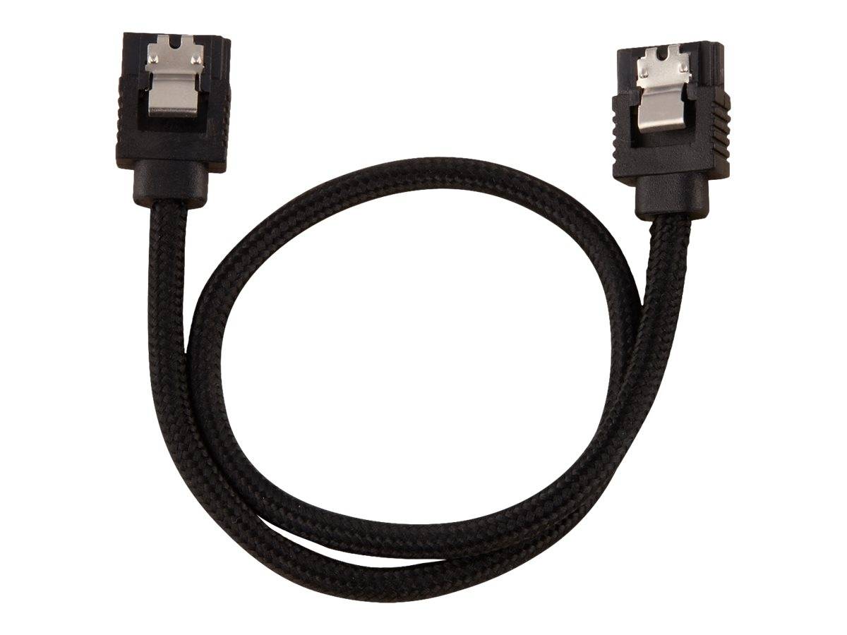 CORSAIR Premium Sleeved - SATA-Kabel - Serial ATA 150/300/600 - SATA (M)