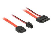 DeLOCK - SATA-Kabel - Serial ATA 150/300/600 - Slimline SATA (R)