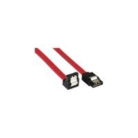 INLINE - SATA Anschlusskabel abgewinkelt - mit Sicherheitslasche - 0,3m