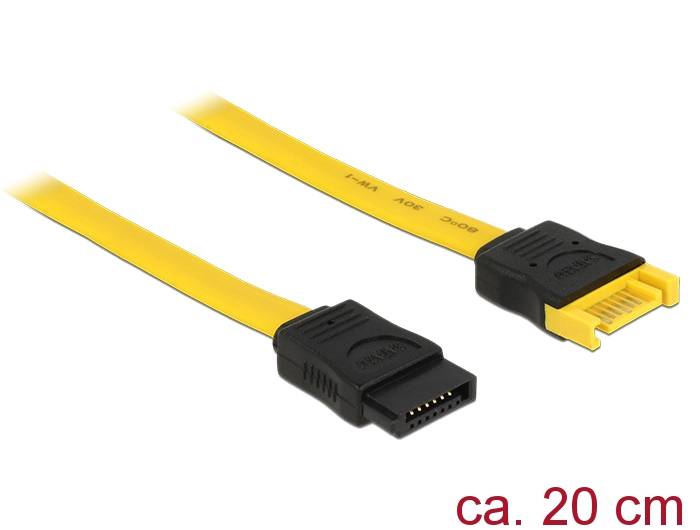 DeLOCK - SATA-Verlängerungskabel - Serial ATA 150/300/600 - SATA (M)