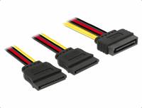 DeLOCK - Netz-Splitter - SATA-Stromstecker (M)