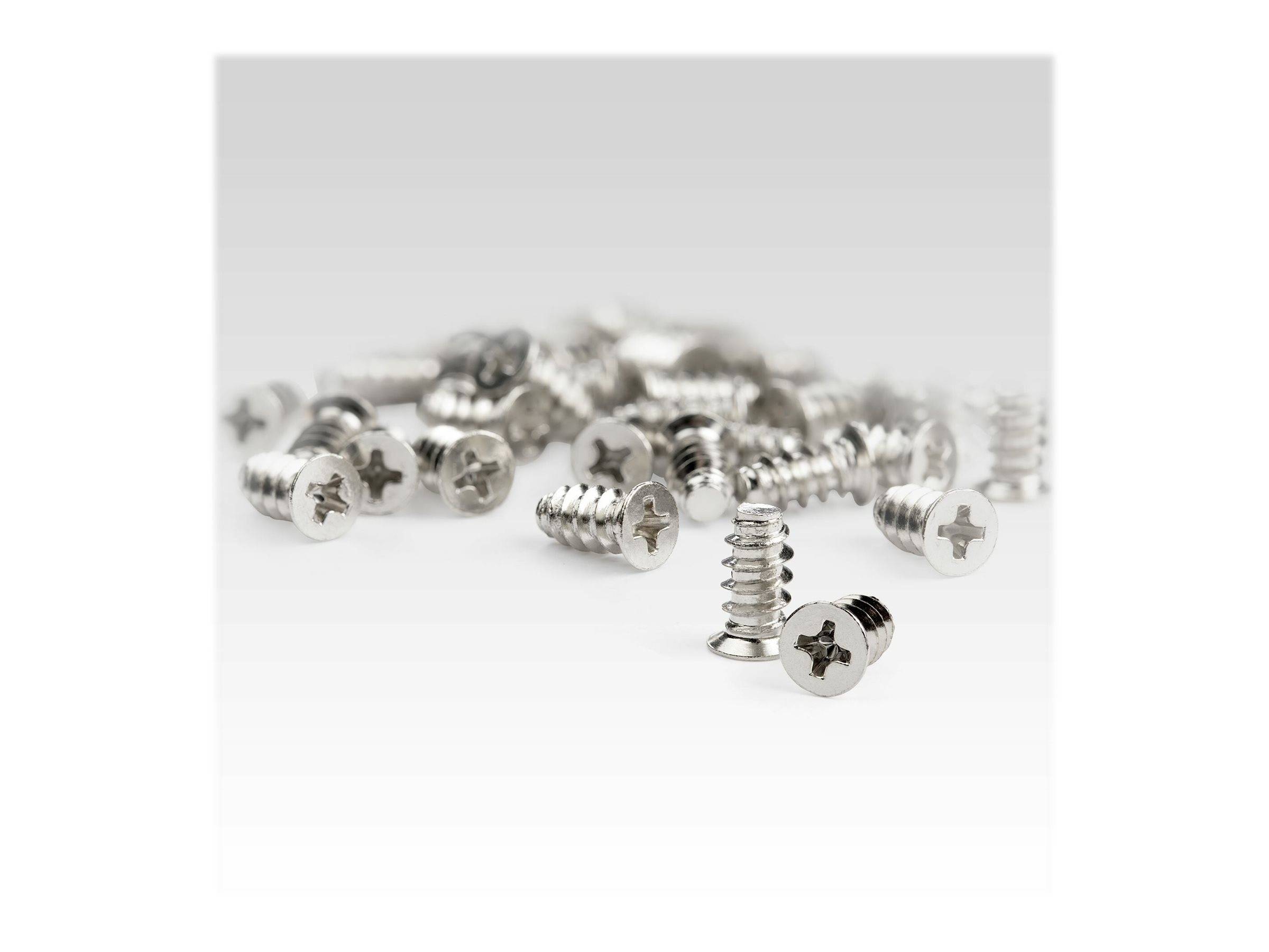 StarTech.com 50-Pack M5 Screws, 10mm Long Computer/PC Case Fan Screws, Self-Tapping Computer Case Fan Mounting Screws, P