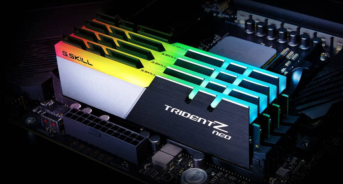 G.Skill TridentZ Neo Series - DDR4 - kit - 32 GB: 4 x 8 GB