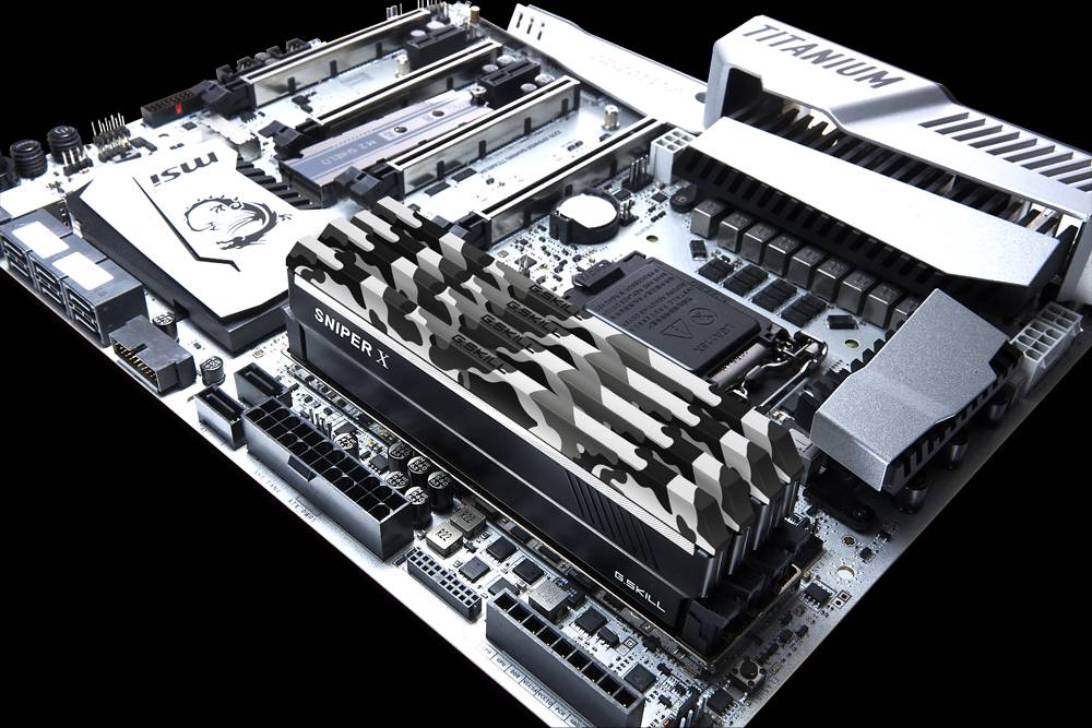 G.Skill SNIPER X Series - Urban Camo - DDR4 - kit