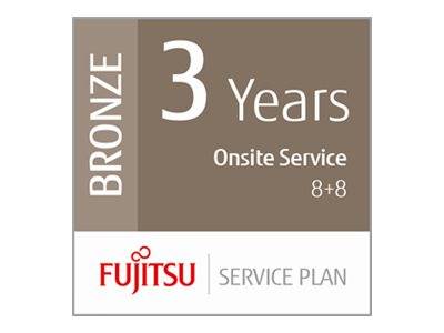Fujitsu Scanner Service Program 3 Year Bronze Service Plan for Fujitsu Network Scanners - Erweiterte Servicevereinbarung (Verlängerung)