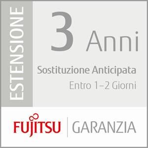 Fujitsu Scanner Service Program 3 Year Extended Warranty for Fujitsu Passport/ID Scanners - Erweiterte Servicevereinbarung (Verlängerung)