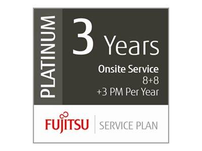 Fujitsu Scanner Service Program 3 Year Platinum Service Plan for Fujitsu Mid-Volume Production Scanners - Erweiterte Servicevereinbarun