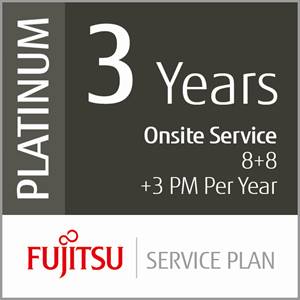 Fujitsu Scanner Service Program 3 Year Platinum Service Plan for Fujitsu Low-Volume Production Scanners - Erweiterte Servicevereinbarun