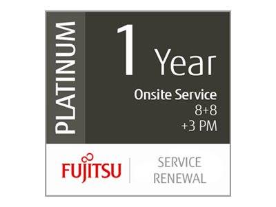 Fujitsu Scanner Service Program 1 Year Platinum Service Renewal for Fujitsu Low-Volume Production Scanners - Serviceerweiterung (Erneuerung)